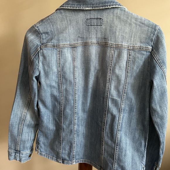 Current/Elliott The Mechanic Jean Jacket Denim Size 0 - Picture 5 of 14